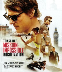 Blue-Ray Cover: Mission Impossible - Rogue Nation