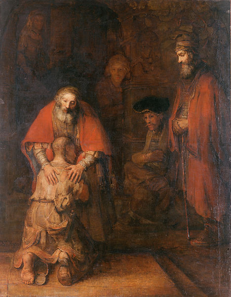 Gemälde: Rembrandt - Die Rückkehr des verlorenen Sohns