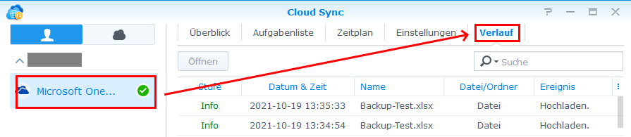 Cloud Sync Protokoll