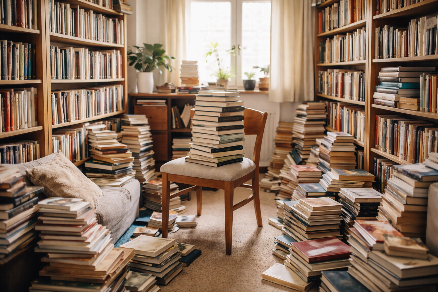 Zu viele Bücher — mein unradikaler Weg zum Minimalismus